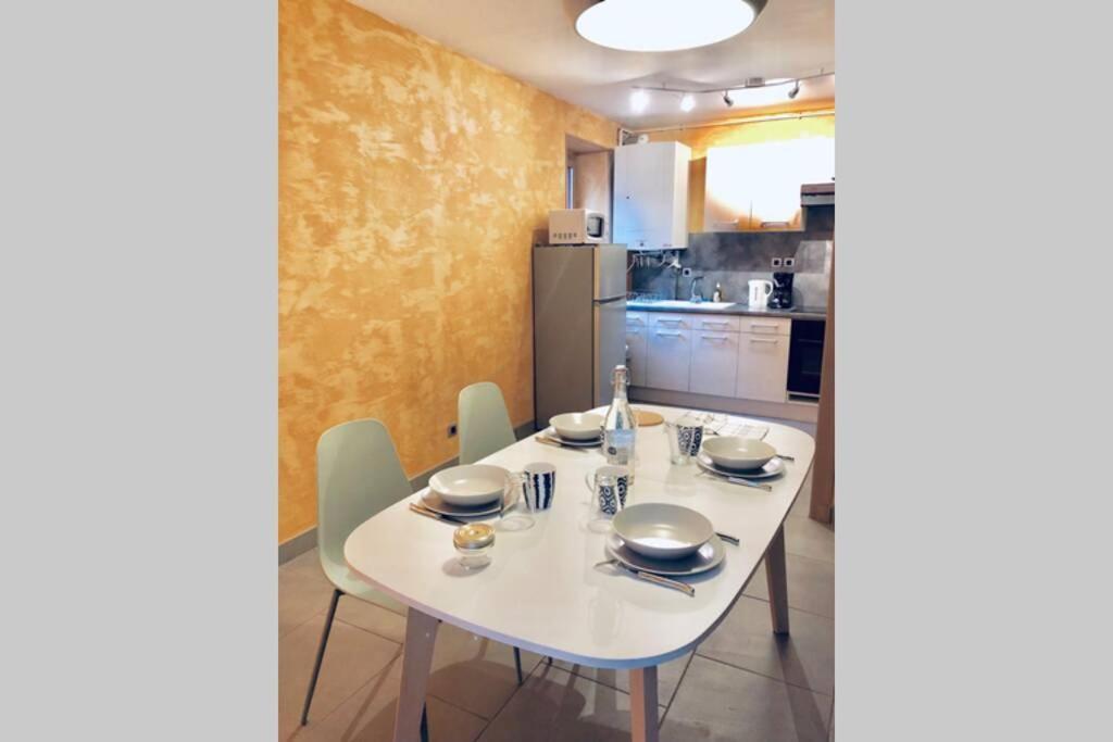 Apartment F3 - Neuf - 4/6 P - Lits King Size - Wifi - Cour